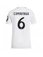 Billige Real Madrid Eduardo Camavinga #6 Hjemmedrakt Dame 2024-25 Kortermet